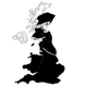 Illustration for article titled How Japan Turned the United Kingdom into a Cute Anime Girl
